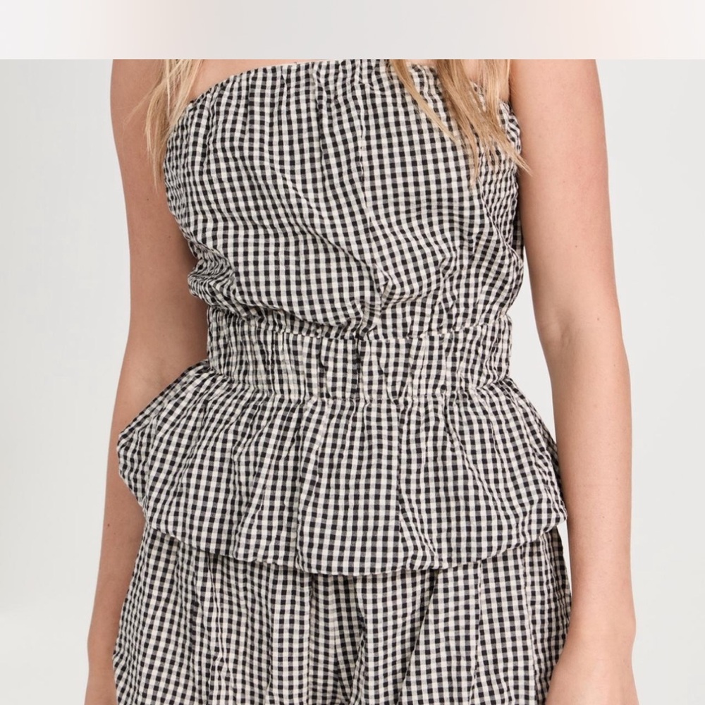 Posse Gingham Top and Short Set